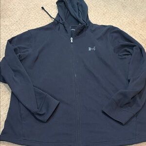 Under Armour Men's Navy Full-Zip Performance Jacket